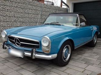 mercedes-benz 250sl pagoge mit hardtop autom. leder servo