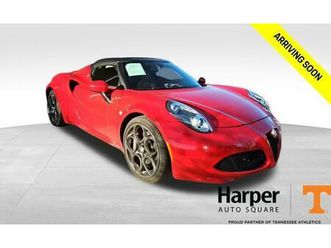 used 2020 alfa romeo 4c spider spider