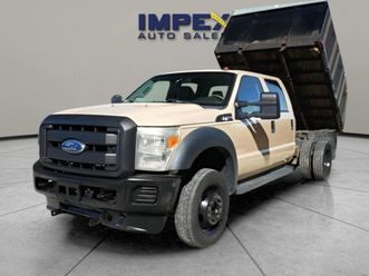 2013 ford f-450 xl dump truck