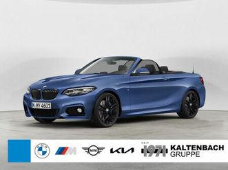 bmw 220d cabrio m-sport led navi kamera klima