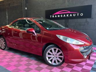 peugeot 207 cc 1.6 thp 16v 150ch féline/ radar de recul / cabriolet
