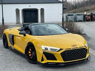 audi r8 5,2 v10 quattro • spyder, virtual, cockpit, kamera •, 2017 god.