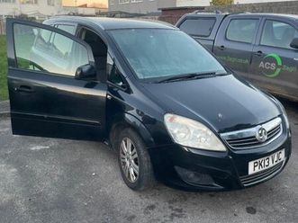 vauxhall, zafira, mpv, 2013, manual, 1598 (cc), 5 doors