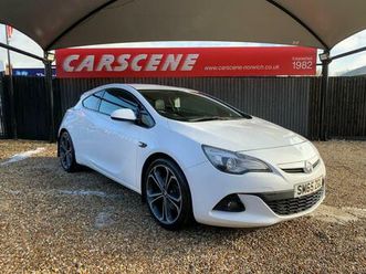 2016 vauxhall astra gtc 1.6i turbo limited edition euro 6 (start/stop) 3dr hatchback petrol manual