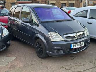 2010 vauxhall meriva 1.6i 16v active 5dr mpv petrol manual