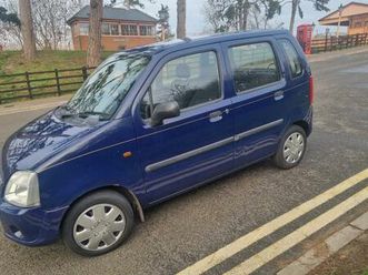 2004 vauxhall agila 1.0i 12v expression 5dr estate petrol manual