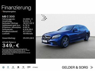 mercedes-benz c 300 2.0 e-hybrid led|distronic|kamera|dab|navi