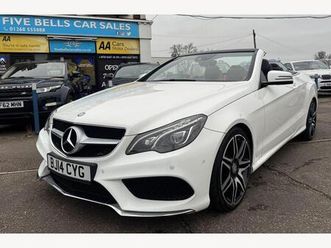 3.0 e350d v6 bluetec amg sport cabriolet g-tronic+ euro 6 (start/stop) 2dr