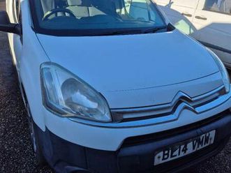 citroen, berlingo, panel van, 2014, manual, 1560 (cc)
