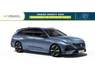 peugeot e-308 sw - ev 58kwh 156pk gt | navigatie | 360 camera | parkeersensoren | led | direct leverbaar |