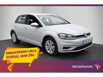 volkswagen golf 5-dörrar 1.0 tsi manuell, 110hk, 2018