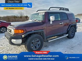 2007 toyota fj cruiser 4wd