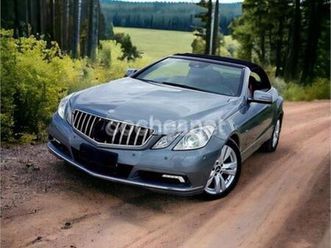 mercedes-benz clase e cabrio e 250 cdi be elegance