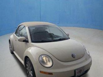 used 2008 volkswagen new beetle se