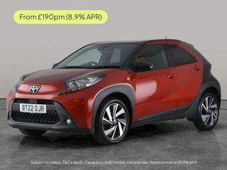 2022 toyota aygo x 1.0 vvt-i edge hatchback 5dr petrol x-shift euro 6 (start/stop) (72 ps) - wifi - l ha...