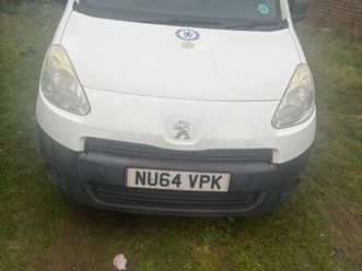 peugeot, partner, panel van, 2014, manual, 1560 (cc)