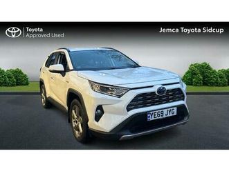 toyota rav4 excel suv's 2.5 vvt-h excel cvt 4wd euro 6 (start/stop) 5dr