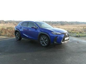 2023 lexus ux 2.0 250h f sport design suv 5dr petrol hybrid e-cvt euro 6 (start/stop) (184 ps) estate pe...