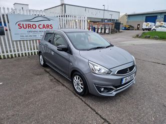 mitsubishi mirage 1.2 petrol auto black edition