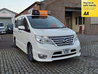 2014 nissan serena 2.0 hybrid 8 seats mpv cc ps 5dr mpv petrol/electric hybrid automatic