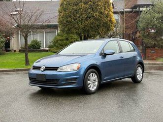 2017 volkswagen golf 1.8 tsi trendline - hatchback - no accident