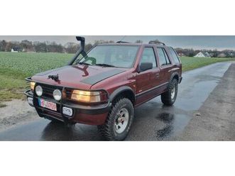 opel frontera a 2.3 d turbo intercooler h kennzeichen