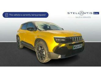 jeep avenger 54kwh summit suv 5dr electric auto (156 ps)