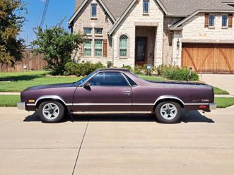 1987 chevrolet el camino