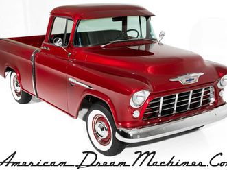 1955 chevrolet pickup rare cameo big window v8