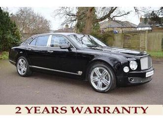 bentley mulsanne 6.75 v8 auto euro 5 4dr