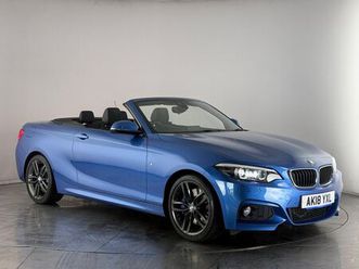 2018 bmw 2 series 2.0 230i m sport convertible