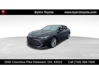 used 2020 toyota avalon hybrid limited