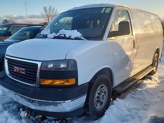 used 2018 gmc savana 2500 work van