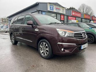 kgm / ssangyong turismo 2.2d elx t-tronic 4wd selectable euro 6 5dr