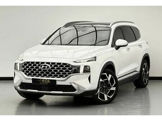 2024 hyundai santa fe htrac, oct/2028 hyundai warranty, hyundai full service history, gcc