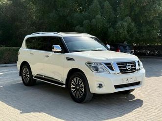 used nissan patrol 4.0 platinum 2017