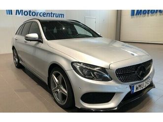 mercedes-benz c 220 t d 4matic 9g-tronic amg line s&v hjul