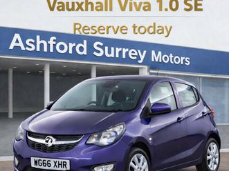 vauxhall viva 2016