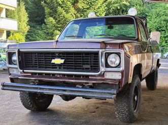 chevrolet k10 4x4 motor neu mit h-zulassung & gas (wie gmc c10)