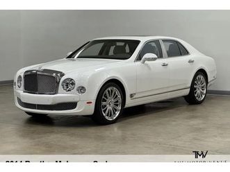 2014 bentley mulsanne sedan