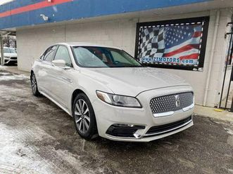 used 2019 lincoln continental standard