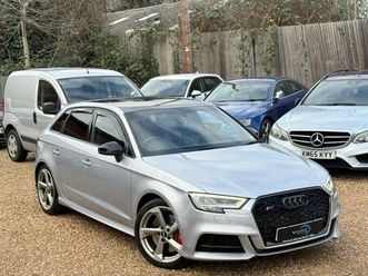 2018 (18) - s3 tfsi quattro black edition 5dr s tronic