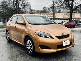 ∑ 2010 toyota matrix awd rare 2.4 liter engine, auto, 1 year warranty