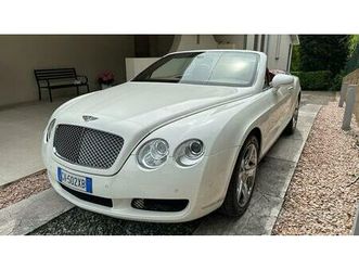 bentley continental gtc w12 560 cv cabriolet iva