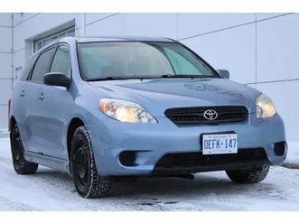 2008 toyota matrix lowest mileage applecarplay