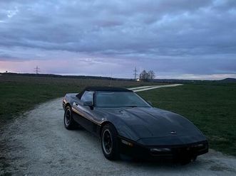 corvette c4 cabrio h tüv 1/27 lilane lederausstattung