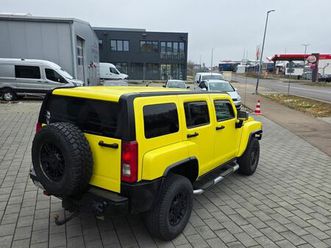 hummer h3 | baujahr 2006 | gelb | eyecatcher