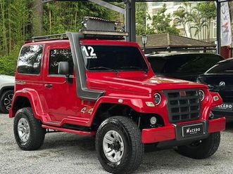 troller t-4 4x4 3.0 tb int. cap. rígida diesel 2012