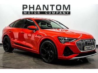 audi e-tron e-tron sportback 55 s line quattro auto 4wd 5dr revcam+22's+privacy+v cockpit! suv 2022, 46513 miles, £23490 - 33062703 - exchangeandmart.co.uk