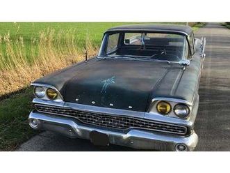 1959 ford ranchero vert foncé automatique conduite à gauc...